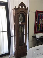 GRANDFATHER CLOCK WITH CHIMES-WORKS