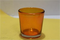 An Amber Glass Cup