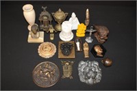 Nice Collection of small medallions, statues,