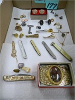 Men's Jewelry and Pocket Knives