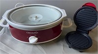 Crock Pot and Sandwich Maker