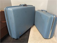 SUITE CASES AND WOODEN TOOL BOXES