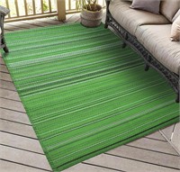 New Reversible 5x7ft. Plastic Straw Rug

Indoor