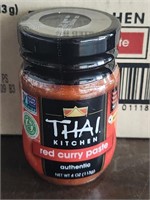 (4) 6pk. Thai Kitchen Red Curry Paste