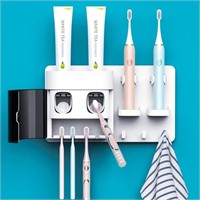 Toothbrush Holders Wall Mounted, DENSAIL Double