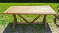 Wooden Patio Table