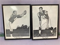 2 Baltimore Colts framed pictures