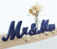 JOYLEX Mr Mrs Sign for Wedding Table, Large Mr