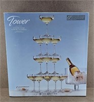 Meridian Champagne Glasses Tower