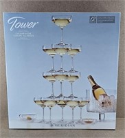 Champagne Glasses Tower by Meridian