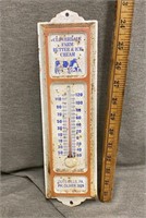 Cloverdale Farm Metal Thermometer