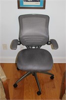 grey mesh back office chair
