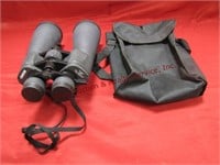 Carson 20x-100x70 zoom binoculars w/ soft case,