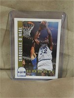 1992 NBa Hoops Shaquille O'Neal Rookie Card