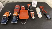 PLASTIC TOY TRUCK LOT