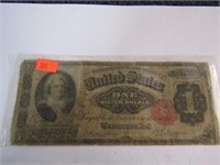 1891 U.S. $1 SILVER CERTIFICATE