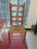 Shaker Type Chair with rush seat