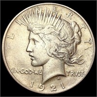 1921 Silver Peace Dollar LIGHTLY CIRCULATED