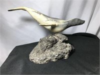 Seal Stone Sculpture