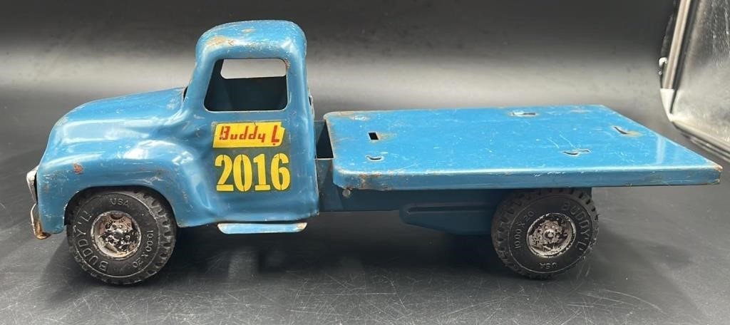 Antique Buddy L Flatbed Truck