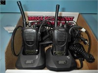 2 Kenwood UHF Hand Held  Radios