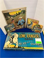 LONE RANGER Lot of 5 Books Game Puzzle