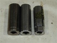 Craftsman Sae Deep Well Sockets 3/8" Drive