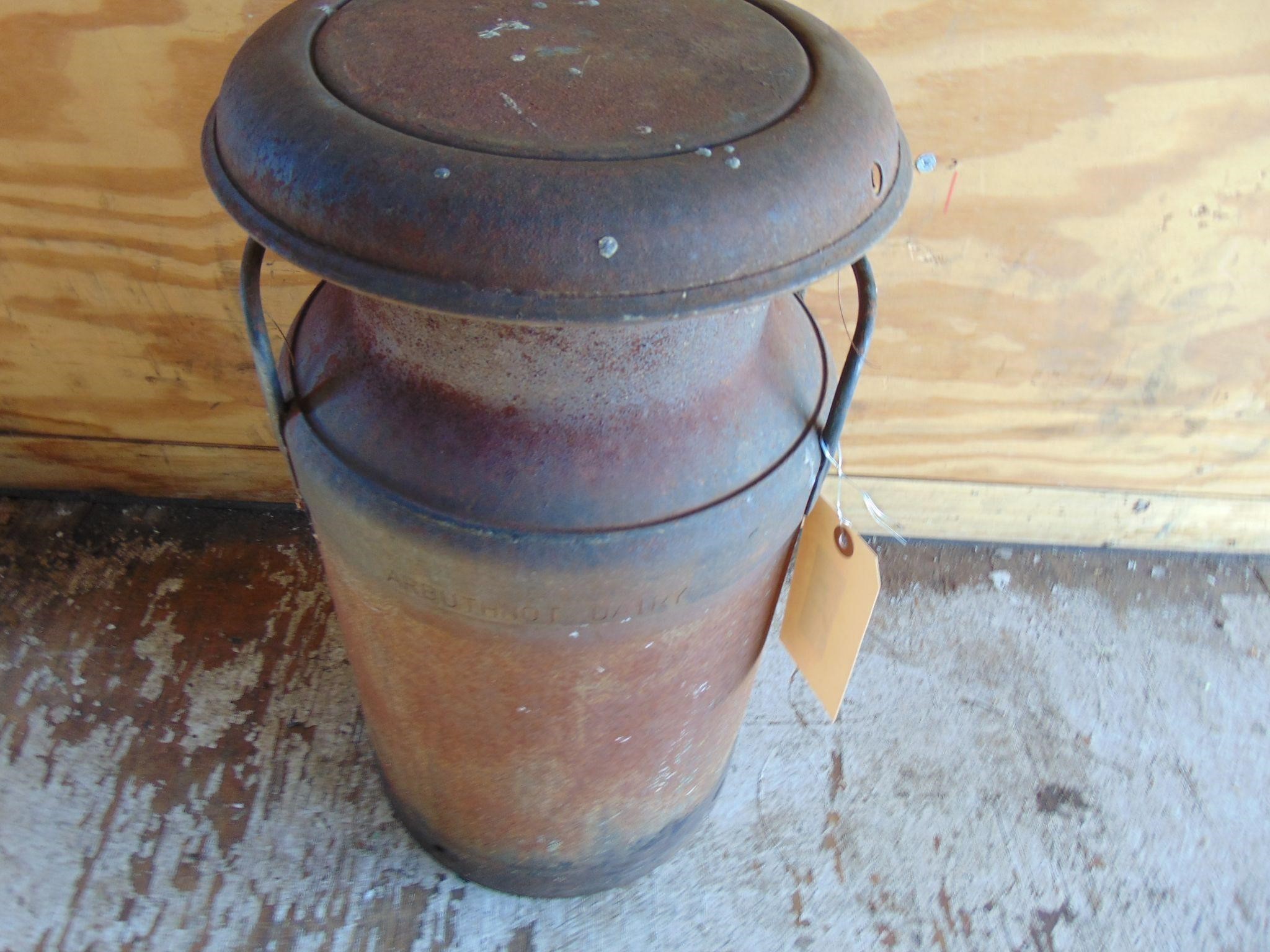 Old Small Milk Can
