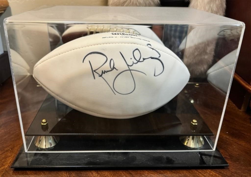 Rush Limbaugh Signed NFL Football