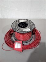 Spool & Roll of Red Wire (PWR+12V1)