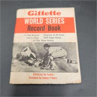 Vintage Ephemera 1950's World Series Record Book