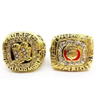 Houston Rockets Set of 2 Championship Rings