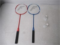 "As Is' 4-Pc Franklin Sports 2-Player Badminton