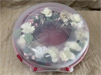 Wreath With Wreath Storage Container