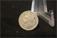 1870 3 Cent Nickel