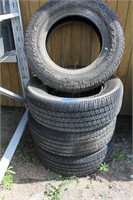 SET OF 4 WRANGLER TRUCK TIRES