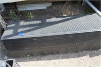 PLASTIC PICKUP BED TOOLBOX WITH CONTENTS