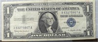 Silver certificate 1957 $1 banknote