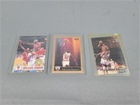 Lot Of 3 Michael Jordan Basketball Cards