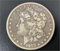 1878-CC US Morgan Silver Dollar