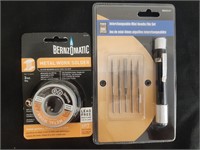 Interchangeable Mini Needle File Set & Solder Wire