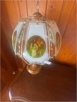 Indian- native glass touch lamp