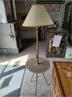 Mid Century Lamp Table 55" T