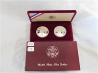 1983 Olympic U.S. silver dollars, presentation