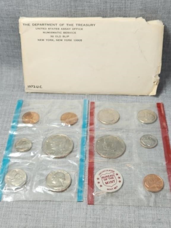 1972 United States Mint Set, Unc.