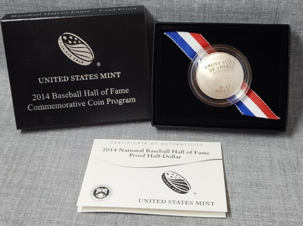 2014 United States Mint Baseball Hall of Fame