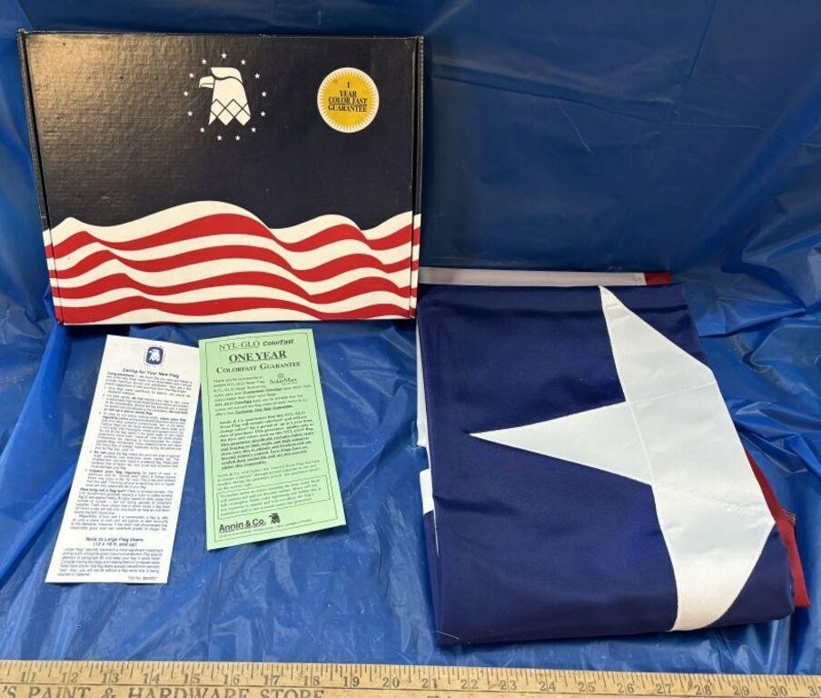 New Texas Flag in Box