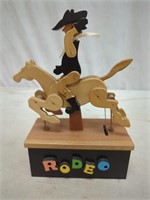rodeo cowboy music box