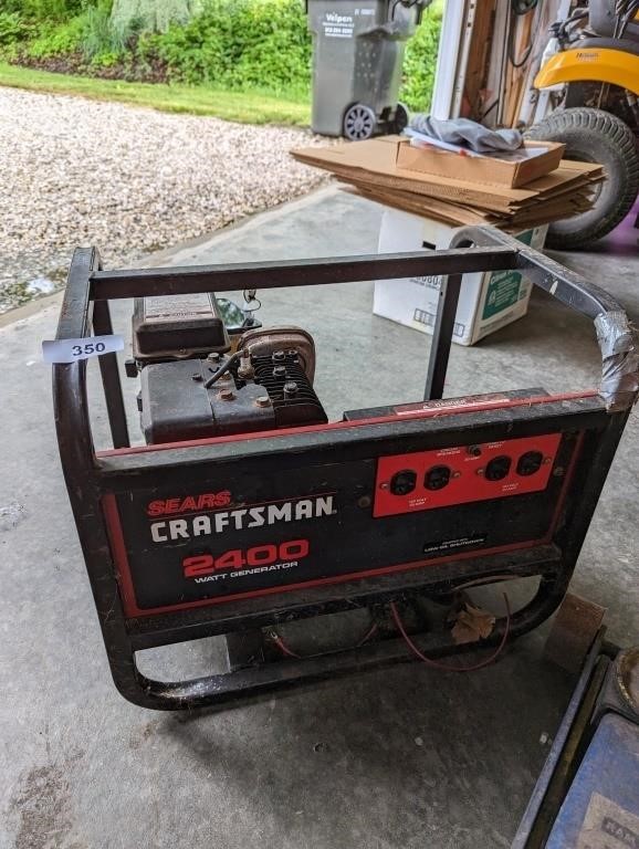 Craftsman Gas 2400 Generator