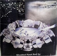 D - SILVERPLATED PUNCH BOWL SET (G50)